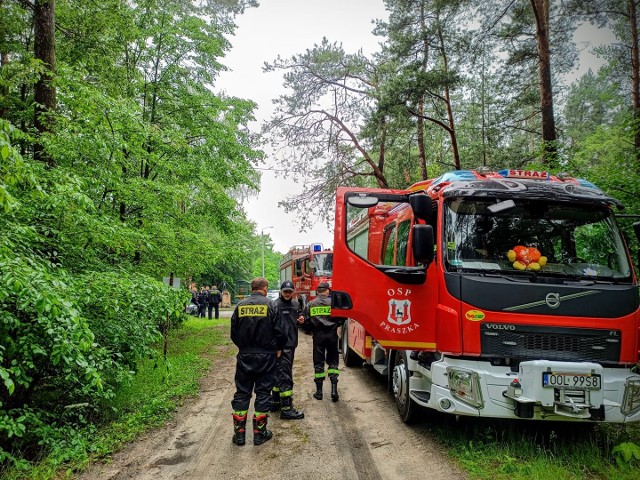 W poszukiwaniach zaginionego 22-latka uczestniczyły m.in. jednostki OSP z gminy Praszka.
