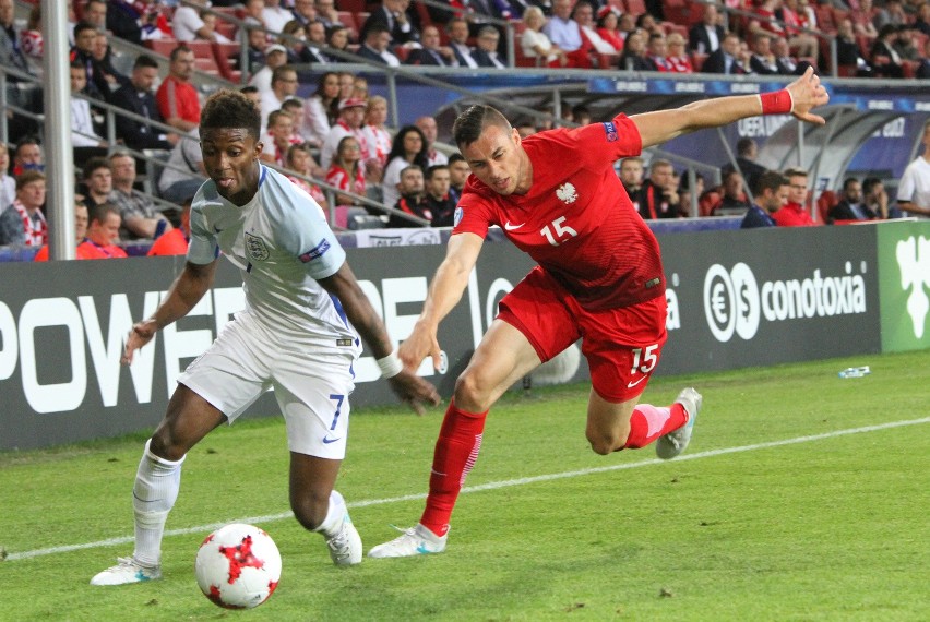 Polska reprezentacja U21 przegrała z Anglia w Kielcach 0:3