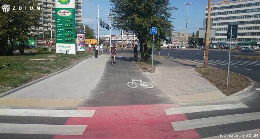 Droga rowerowa przy obwodnicy śródmiejskiej otwarta [ZDJĘCIA]