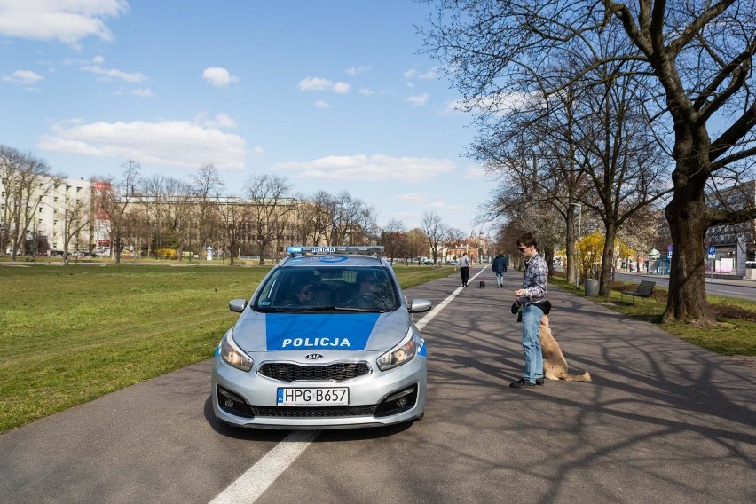 Kontrole policji podczas epidemii koronawirusa