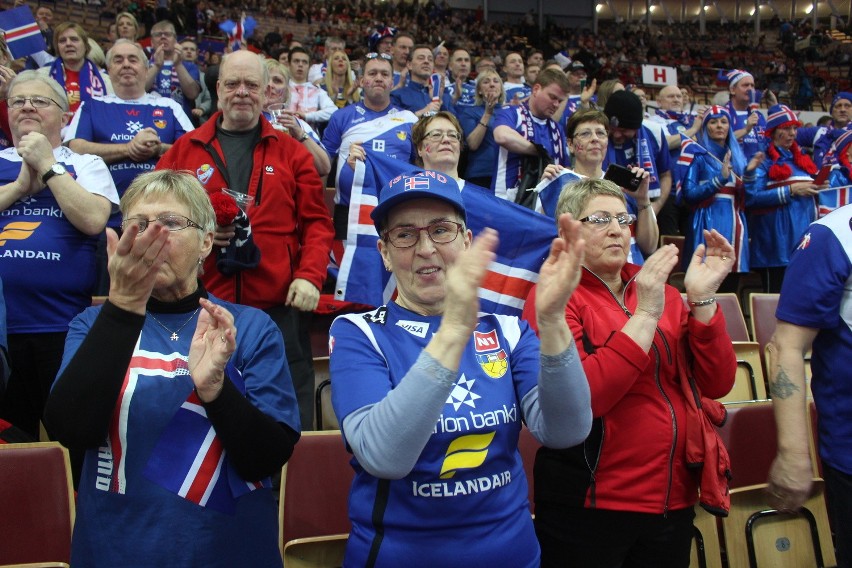 Euro 2016 piłkarzy ręcznych: Islandia - Białoruś w Katowicach [ZDJĘCIA KIBICÓW]