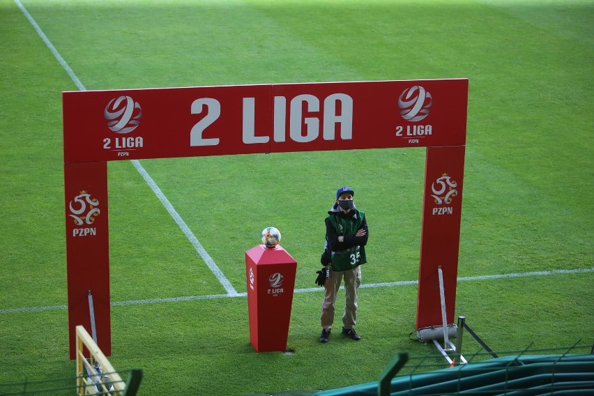 GKS Katowice - Górnik Łęczna 1:1....