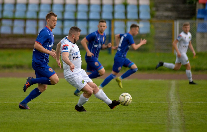 4 liga. Osłabiona Polonia Przemyśl wyszarpała remis w meczu z Ekoballem Stalą Sanok [ZDJĘCIA]