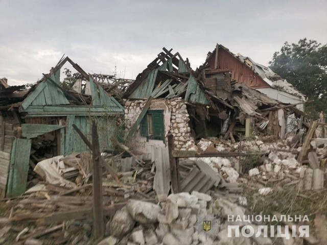 Ostrzał w obwodzie donieckim w sobotę. Odnotowano ponad 100 zniszczeń, są ofiary.