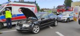 Wypadek przy ulicy Syrenki w Koszalinie. Zderzyły się dwa pojazdy [ZDJĘCIA]