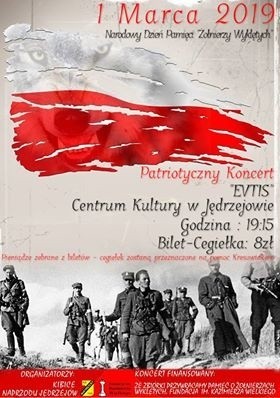 W Jędrzejowie odbędzie się koncert dla "Żołnierzy wyklętych"