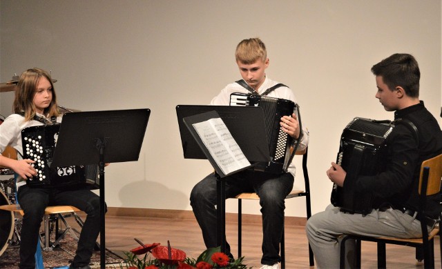 Trio akordeonowe Michał Gajda, Jakub Kozioł i Tobiasz Woźniak