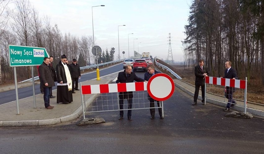 Obwodnica zachodnia Nowego Sącza długo czekała na...