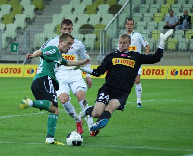 Wojciech Pawłowski był zdecydowanie najlepszym zawodnikiem podczas meczu z GKS-em Bełchatów.