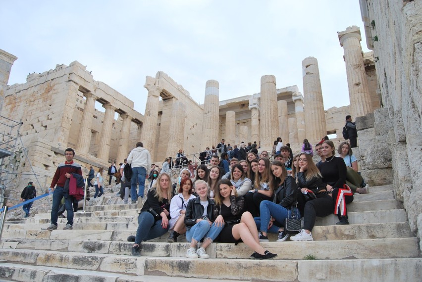 Uczniowie ze słupskiego Ekonomika na praktykach w Grecji [zdjęcia]