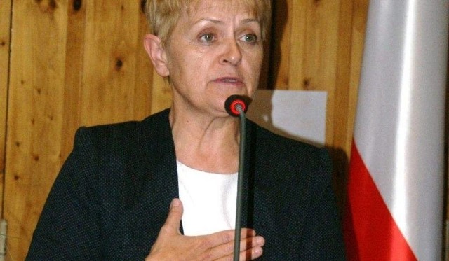 Burmistrz Czerska Jolanta Fierek.
