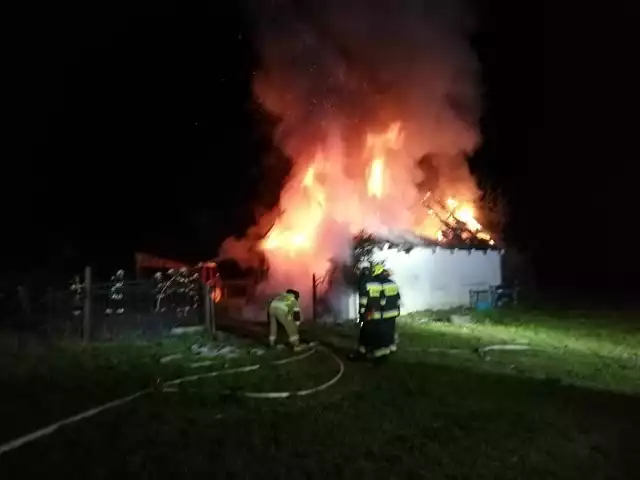 Śmiertelny pożar w gminie Jasieniec.