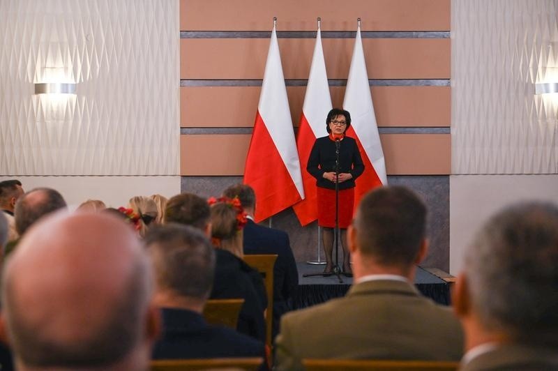Elżbieta Witek w Białobrzegach. Marszałek Sejmu spotkała się z mieszkańcami miasta i powiatu. Zobacz zdjęcia
