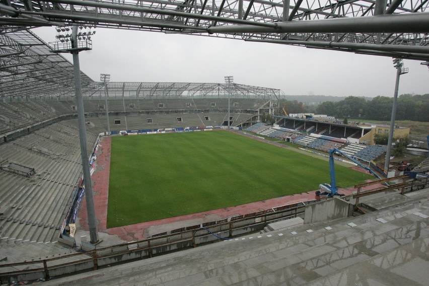 Budowa stadionu Górnika Zabrze