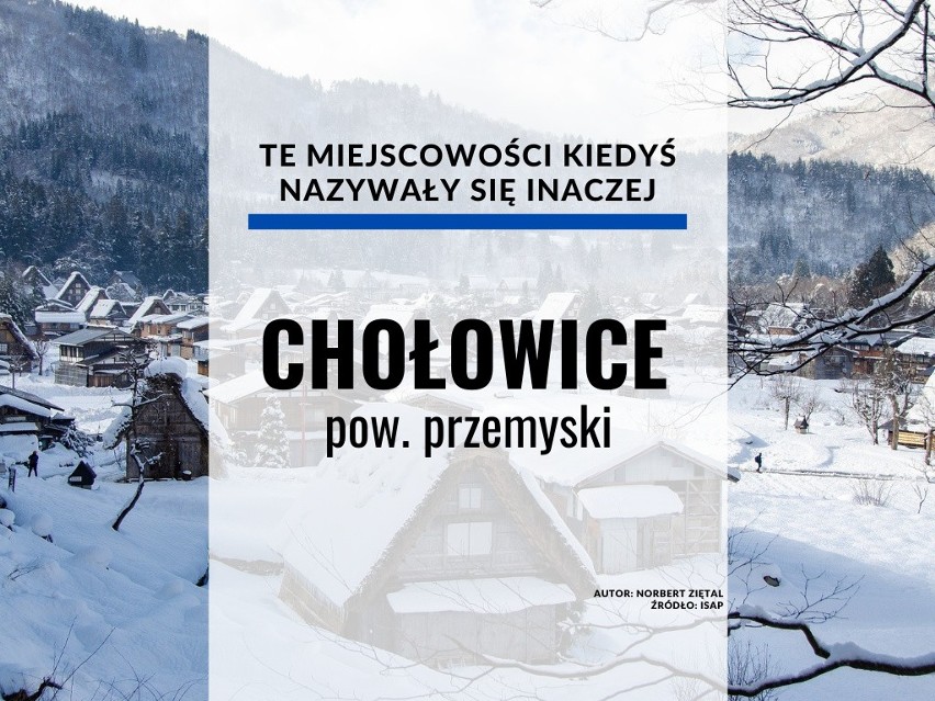 Chołowice, w gminie Krasiczyn, w powiecie przemyskim, w...