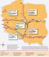 Autostradą na wakacje. Którędy, za ile, gdzie odpocząć w trasie, utrudnienia [INFOGRAFIKA]