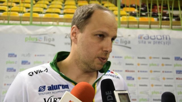 Dominik Kwapisiewicz, drugi trener Aluronu Virtu Warty Zawiercie.