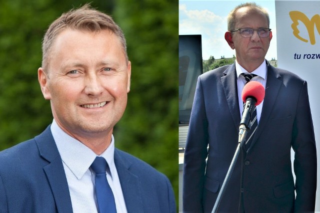 W drugiej turze wyborów w Mielcu o fotel prezydenta powalczą Jacek Wiśniewski (z lewej) i Fryderyk Kapinos.