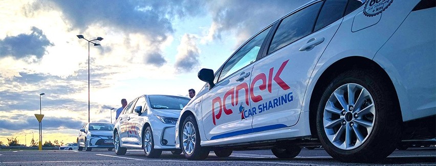 Panek CarSharing w Opolu. W mieście dostępnych jest sześć...