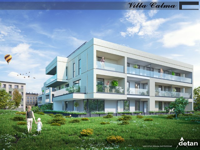 Wizualizacja apartamentowca Villa CalmaApartamentowiec ma być gotowy pod koniec 2017 roku. Ceny mieszkań w tej inwestycji będą sięgać maksymalnie 5600 złotych za metr kwadratowy.