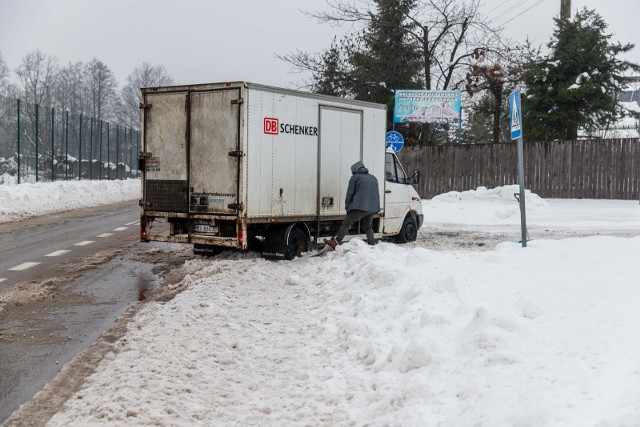 Tak było w środę po południu na ulicach Sobolewa