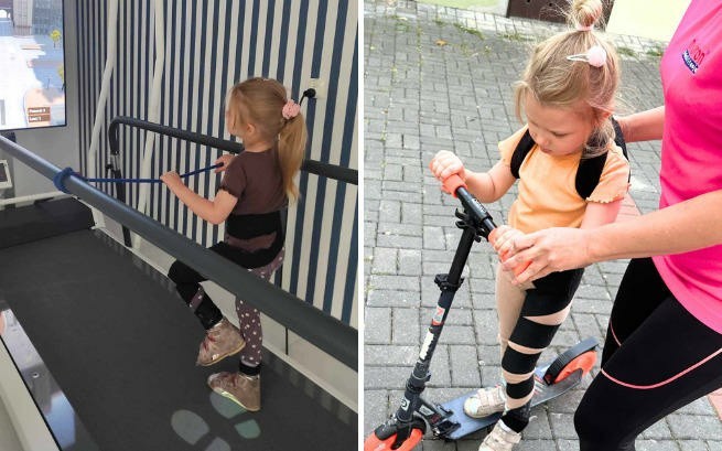 4-letnia Hania Kuczkowska z Kielc nie jest w stanie samodzielnie zjeść, ani utrzymać kubka z wodą! Pomóżmy dziewczynce w walce o sprawność