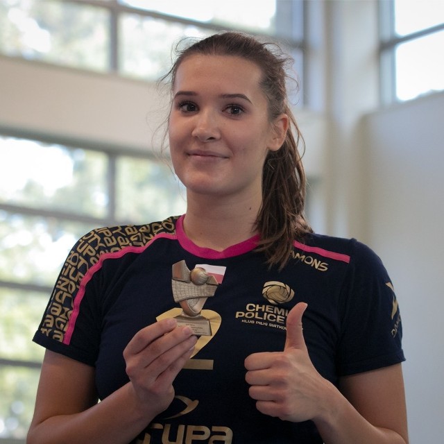 Aleksandra Lipska została uznana najlepszą zawodniczką pierwszego spotkania Chemika w turnieju Goleniów Cup.