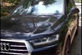 Audi Q7 za 360 tys. złotych ukryte w lesie [FILM]