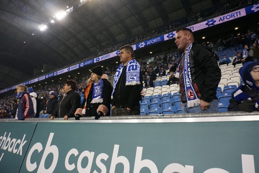 Podczas meczu Lech Poznań - Wisła Płock (2:1) atmosfera na...