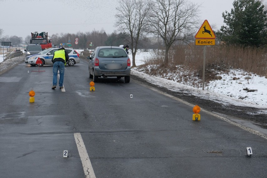 Do potrącenia pieszego doszło na drodze krajowej nr 28 w...