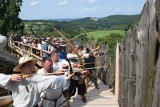 Historyczny Turniej Łuczniczy "Pierwszy deszcz strzał" w Osadzie Słowiańskiej w Stobiernej. Zobaczcie zdjęcia