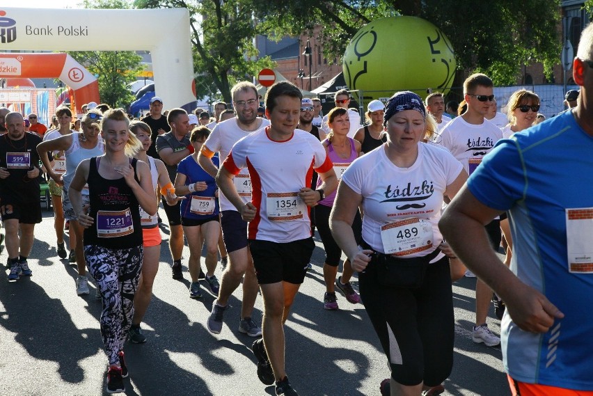 Bieg Fabrykanta 2016. 10 kilometrów szlakiem fabrykanckiej Łodzi [ZDJĘCIA]