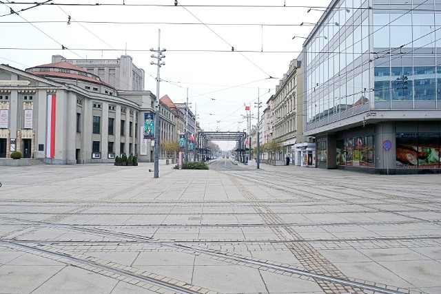 Pamiętacie tak wyludnione Katowice z ubiegłego roku?