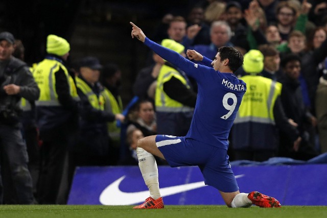 Alvaro Morata zapewnił zwycięstwo Chelsea