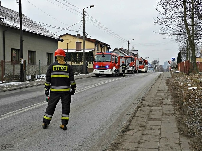 Jaworzno: pożar sadzy w domu przy Szczakowskiej ZDJĘCIA