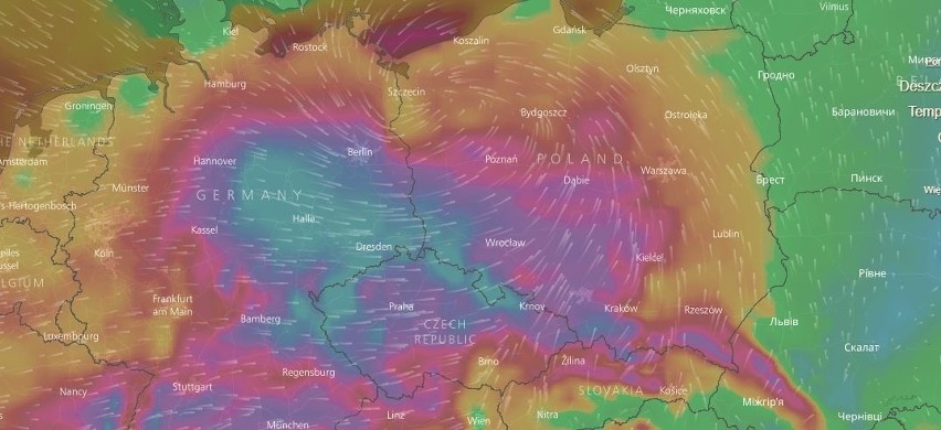 Orkan Fryderyka. Pod Wrocławiem wiało 113 km/h! 250 interwencji straży