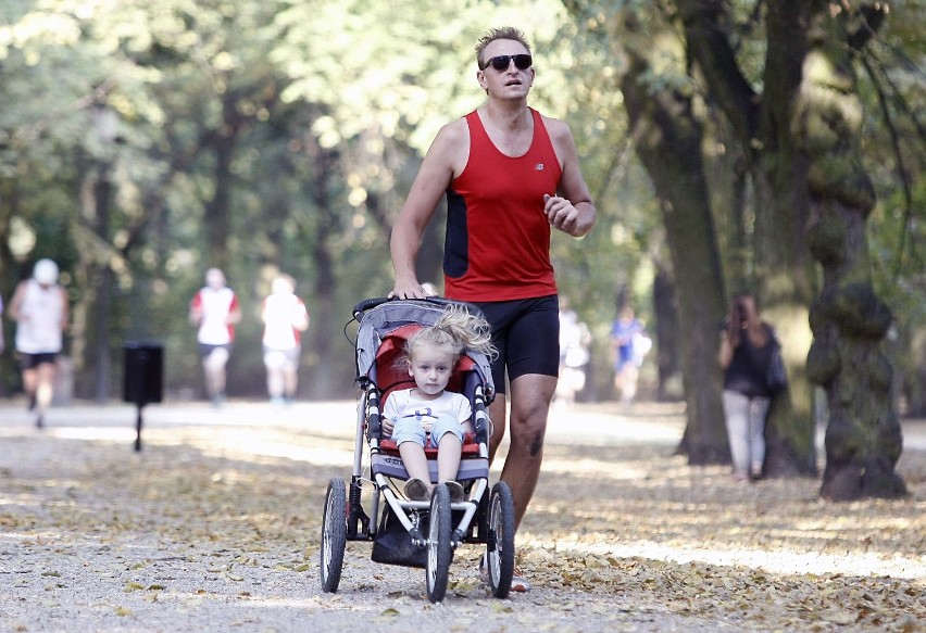 Parkrun Łódź w Parku Poniatowskiego - 15 sierpnia 2015 [ZDJĘCIA, FILM]