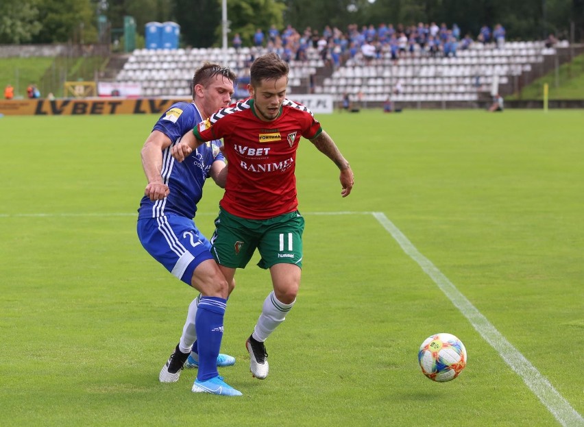 Patryk Mularczyk (nr 11) żegna się z Zagłębiem Sosnowiec.