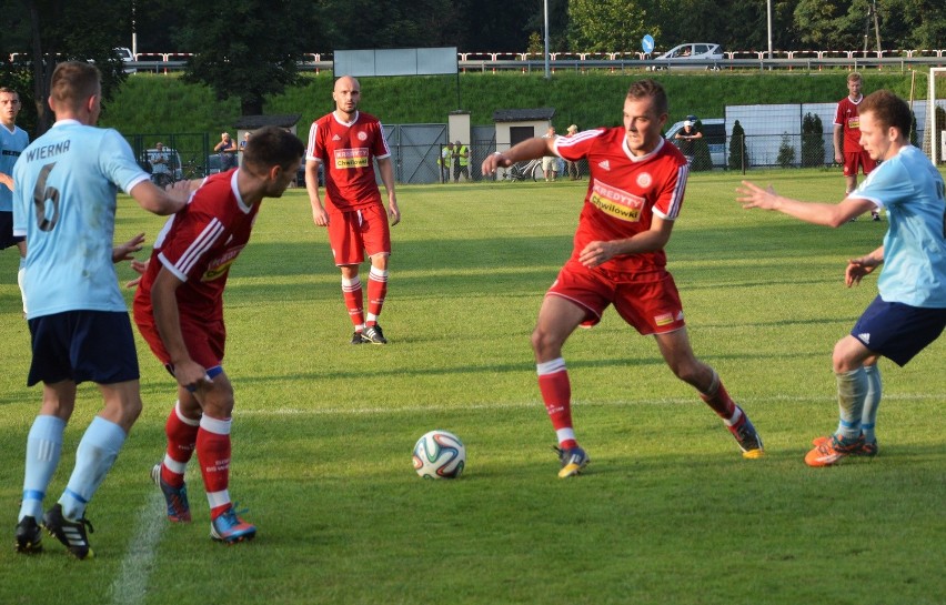 III liga. W Sole Oświęcim po wygranej nad Wierną Małogoszcz podnieśli głowy[WIDEO, ZDJĘCIA]