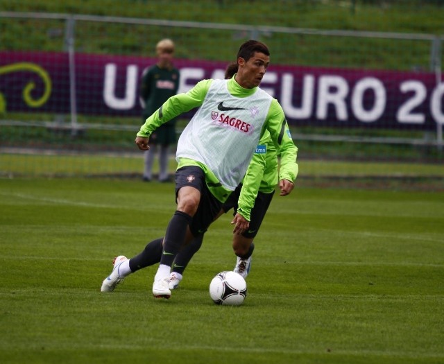 Trening reprezentacji Portugalii05.06.2012 Opalenica