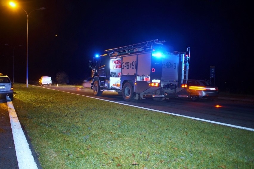 Wypadek na DK6 koło Redzikowa [wideo, zdjęcia] 