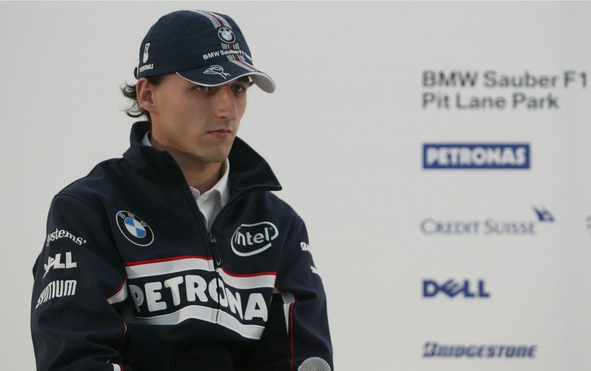 Robert Kubica karierę w Formule 1 zaczynał w teamie BMW...