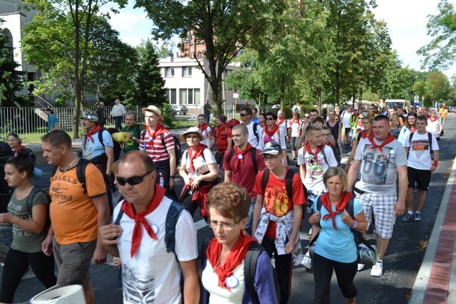 Rybnicka Pielgrzymka na Jasną Górę Wyruszyła