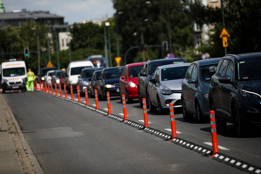 Kraków. Od września przywrócą dwa pasy ruchu dla aut na moście Grunwaldzkim 