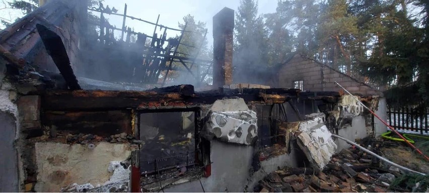 W Nowejwsi Chełmińskie (gmina Chełmno) spłonął dom.