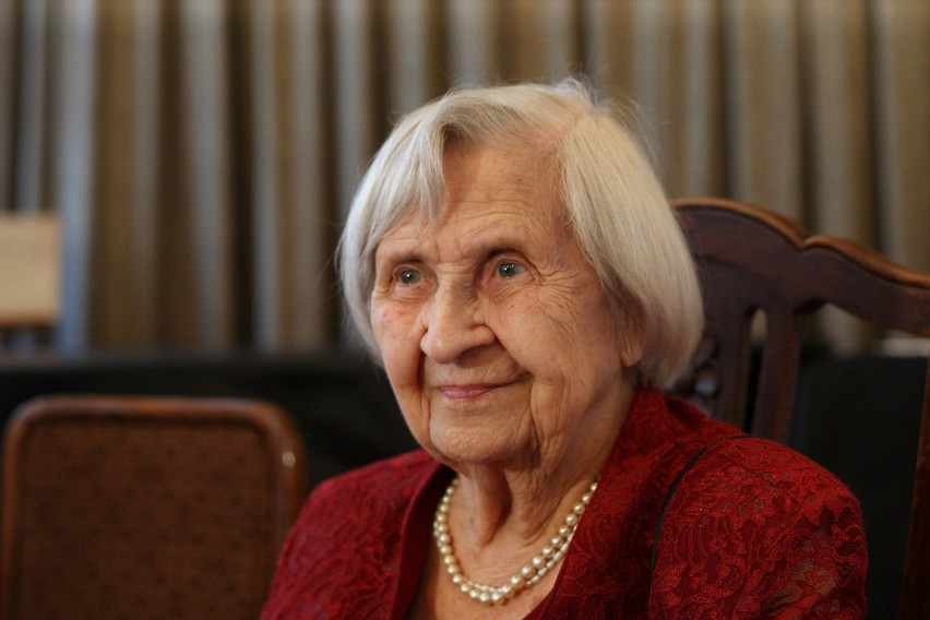 Najstarsza wrocławianka Maria Olszowska, 15 września 2016...