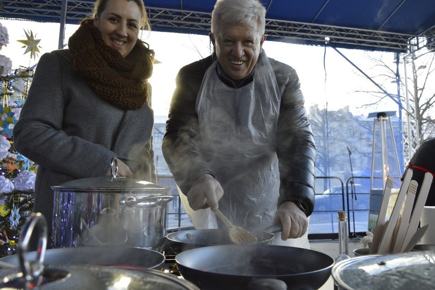 Gorlice. Na rynku zrobiło się świątecznie