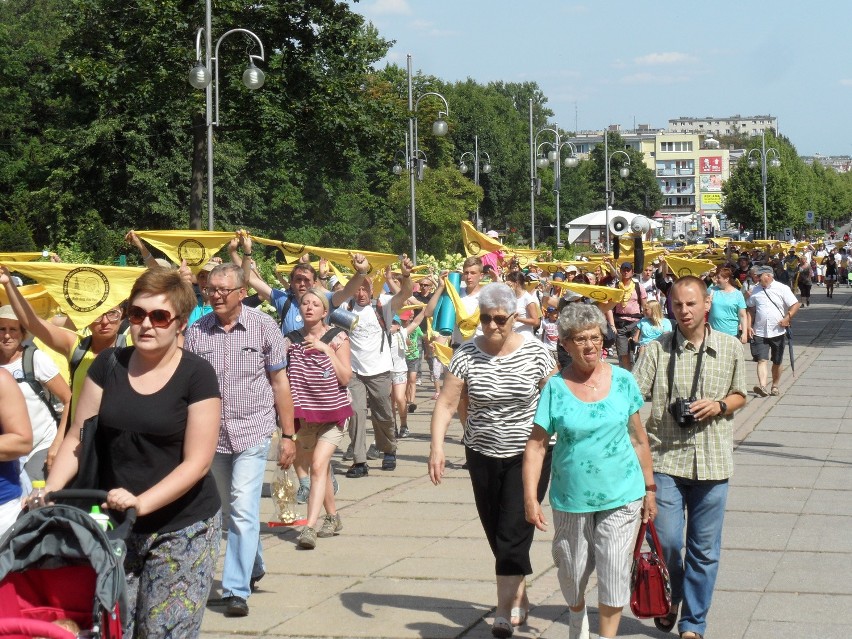 1 sierpnia 2015 Rybnicka pielgrzymka archidiecezji śląskiej...