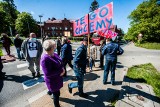 Mieszkańcy ul. Pileckiego w Koszalinie znowu protestowali [ZDJĘCIA, WIDEO]