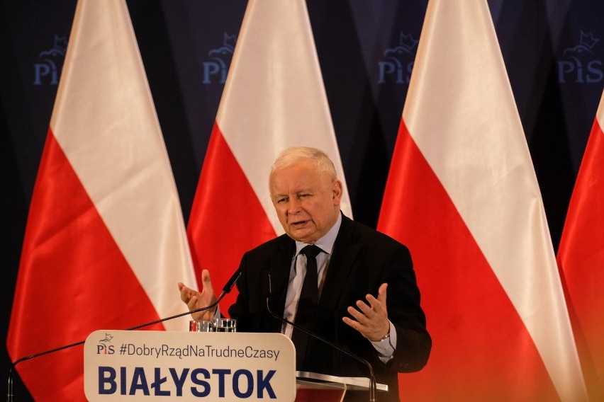 Jarosław Kaczyński w Białymstoku - w Operze i Filharmonii...